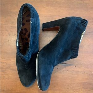 Sam Edelman suede booties